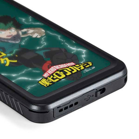 My Hero Academia Deku Season 4 Galaxy S24 Plus Waterproof Case
